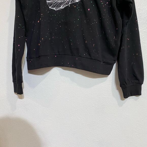 Wildfox Black Constellation Cowboy Fiona Crew Sweatshirt NWT - Picture 4 of 14